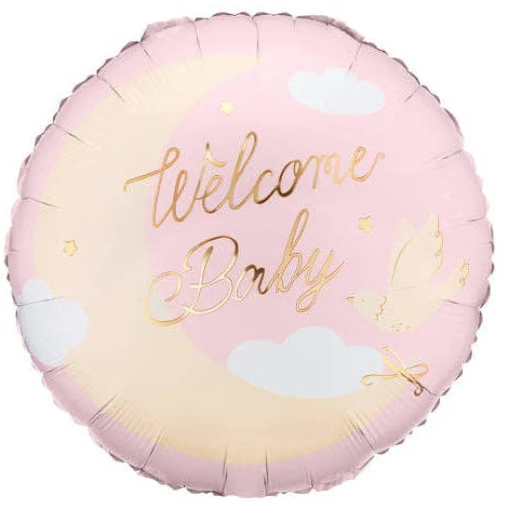Outlet THE BALLOON HUB Welcome Baby Girl Foil Balloon
