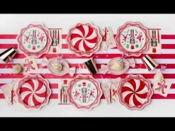 Bonjour Fete Whimsical Nutcracker Dessert Plates