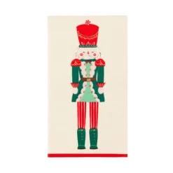 Hot Bonjour Fete Whimsical Nutcracker Guest Towels