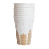 Sale Bonjour Fete White Gingerbread Cups