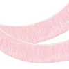 Clearance xo, Fetti White Iridescent Fringe Banner