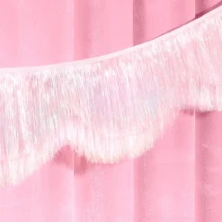 Best xo, Fetti White Scalloped Fringe Banner
