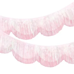Best xo, Fetti White Scalloped Fringe Banner