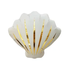 Clearance Partybarco White Seashell Foil Balloon
