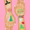 New xo, Fetti Wicked Temporary Tattoos