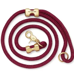 Hot The Foggy Dog Wine Marine Rope Dog Leash