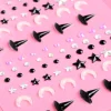 Online xo, Fetti Witch Face Gems - Halloween Gem Set