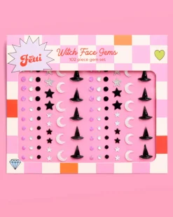 Online xo, Fetti Witch Face Gems - Halloween Gem Set