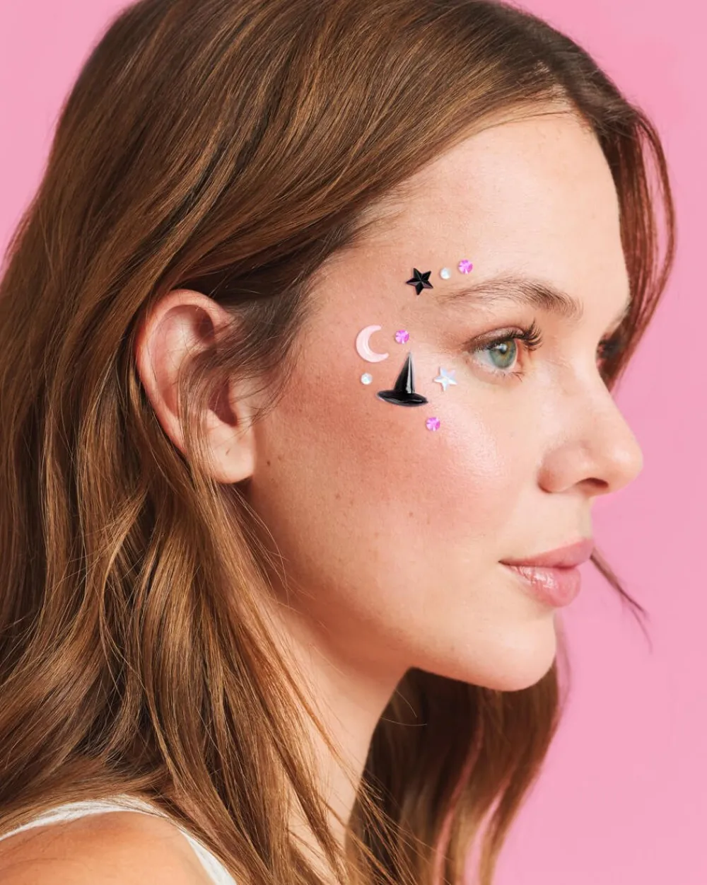 Online xo, Fetti Witch Face Gems - Halloween Gem Set