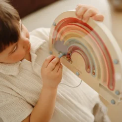 Online Mushie Wooden Magnetic Rainbow Maze