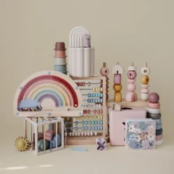 Online Mushie Wooden Magnetic Rainbow Maze