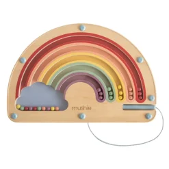 Online Mushie Wooden Magnetic Rainbow Maze