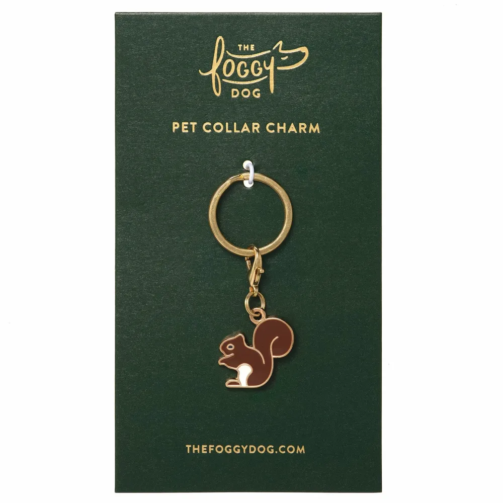 New The Foggy Dog Woodland Collar Charm Set
