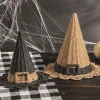 Hot Mud Pie Woven Witch Hat Decoration Set
