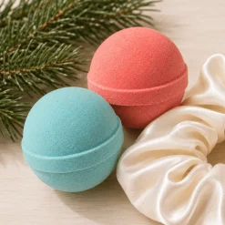 Hot Latika Beauty Wreath Christmas Mini Bath Bomb Gift Set