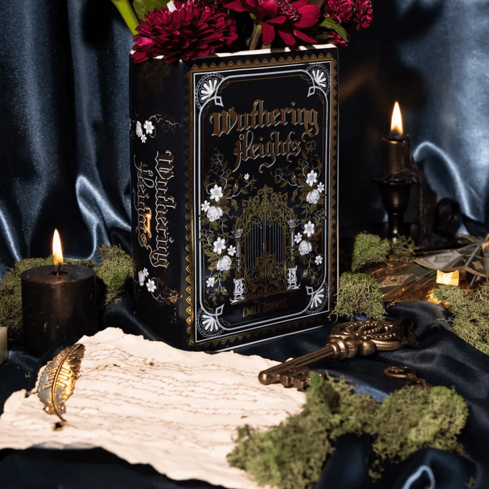 Outlet Steel Mill Gifts Wuthering Heights Large Book Vase