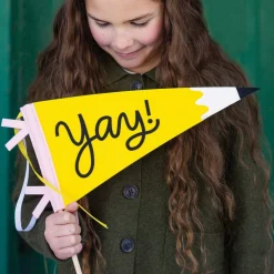 Sale My Mind’s Eye Yay Pencil Felt Pennant