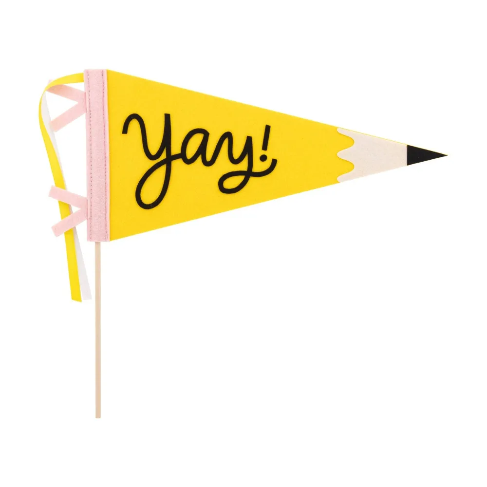 Sale My Mind’s Eye Yay Pencil Felt Pennant