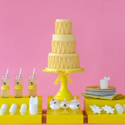 Hot Bonjour Fete Yellow Display Box Risers