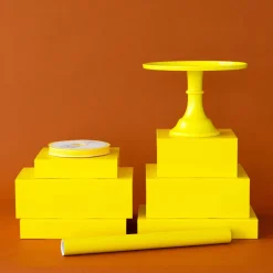 Hot Bonjour Fete Yellow Display Box Risers