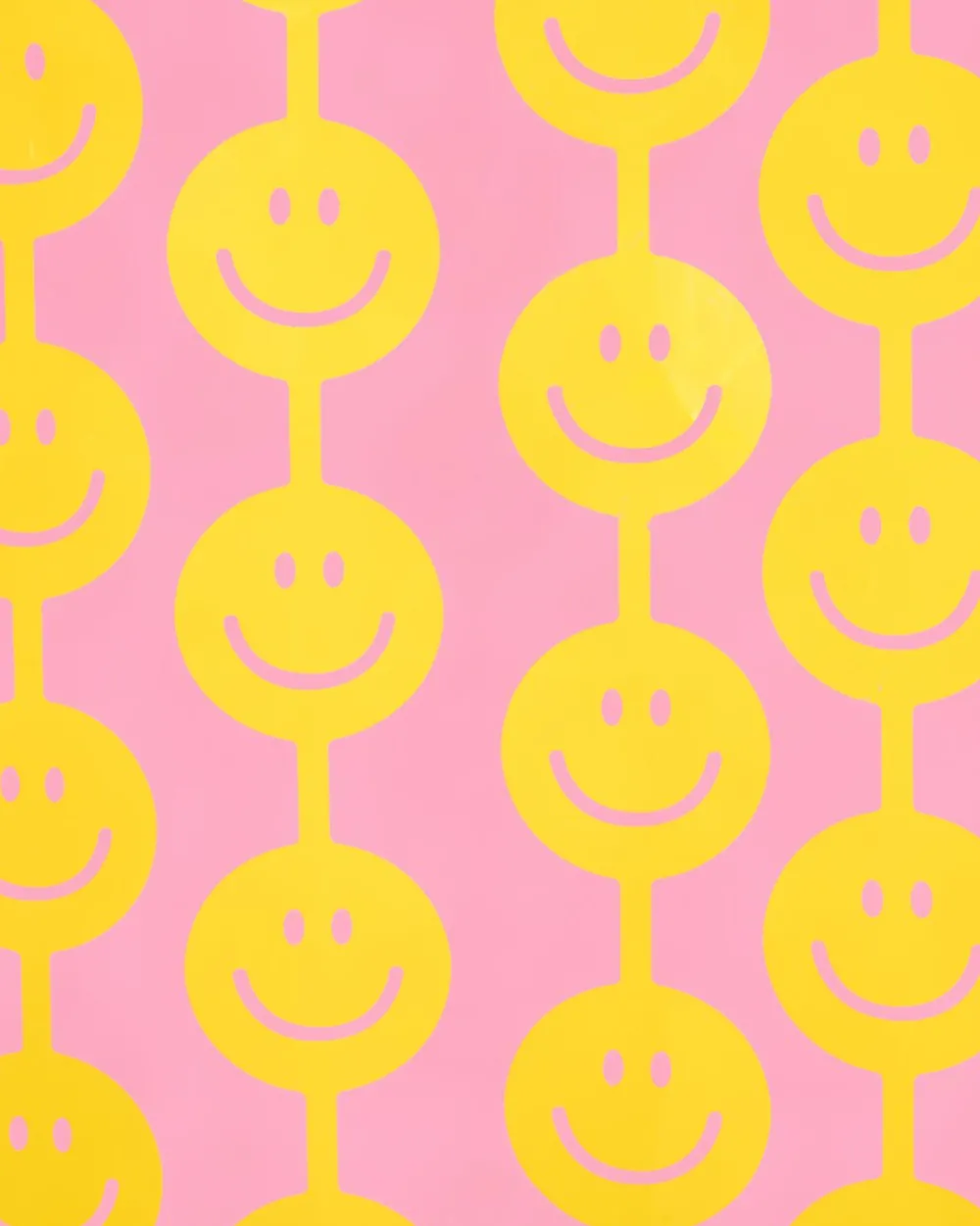 Clearance xo, Fetti Yellow Smiley Face Curtain Backdrop