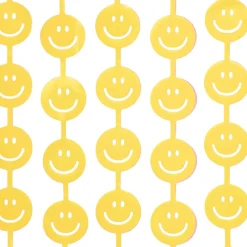 Clearance xo, Fetti Yellow Smiley Face Curtain Backdrop