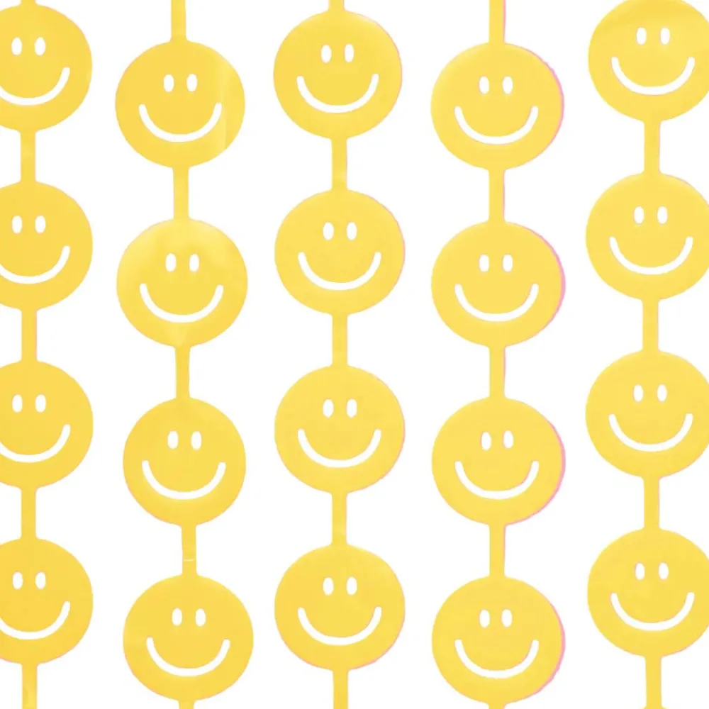 Clearance xo, Fetti Yellow Smiley Face Curtain Backdrop