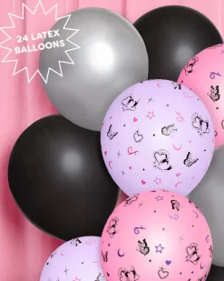 Outlet xo, Fetti Y2K Butterfly Latex Balloons